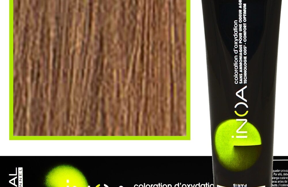 Loreal Inoa farba do włosów głęboki i trwały kolor dodatkowa ochrona włosa 60 ml 7 Blond