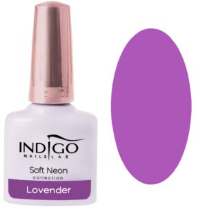 Indigo Gel Polish lakier hybrydowy, kolory 7ml Lovender