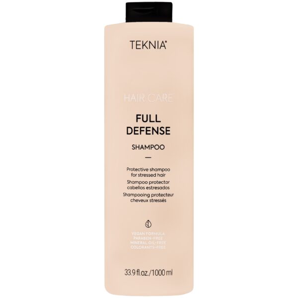 Lakme Teknia Full Defense Shampoo - regenerujący szampon ochronny do włosów, 1000ml
