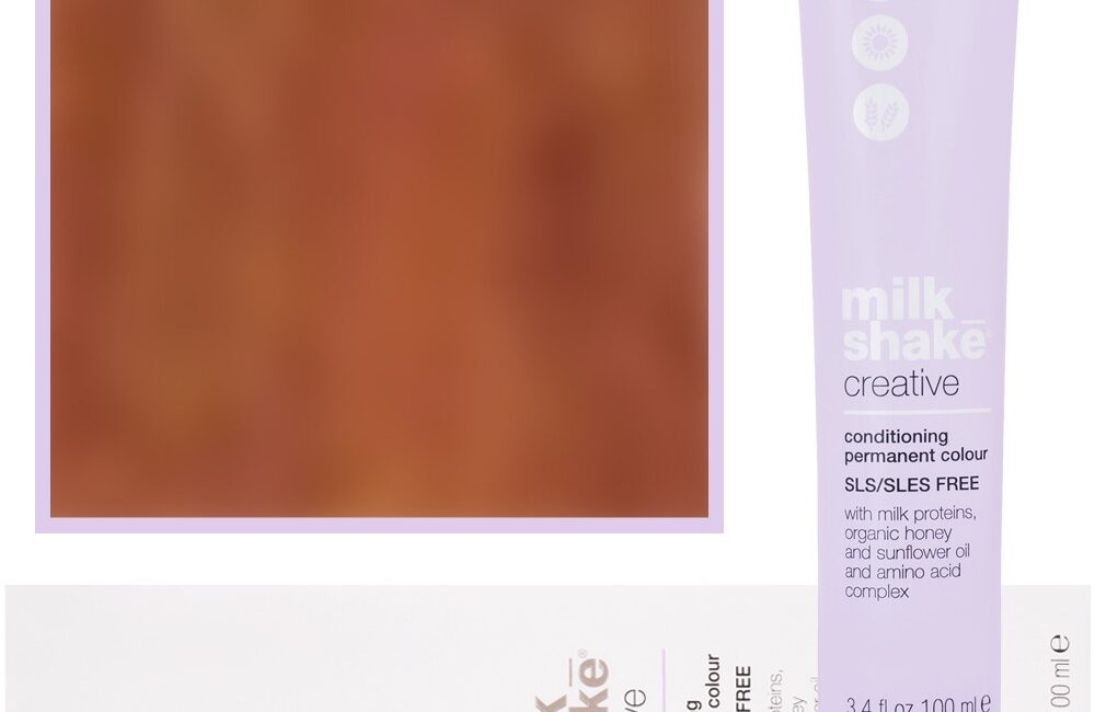 Milk Shake Creative - farba do włosów 100ml, pełna paleta kolorów 8,4 | 8C || Jasny Miedziany Blond