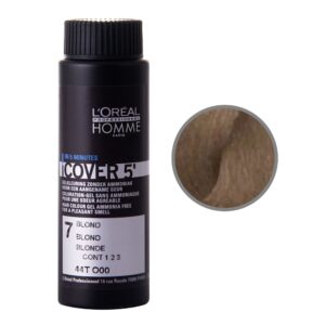 Loreal Homme Cover, farba dla Panów kryjąca siwe włosy 50ML 7 Blond