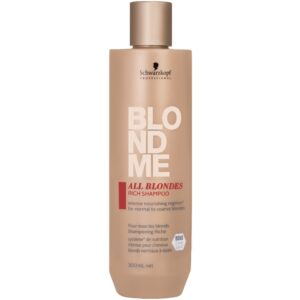 Schwarzkopf BlondMe All Blondes Rich Shampoo - szampon do włosów blond 300ml