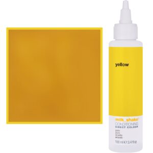 Milk Shake Direct Colour Toner do koloryzacji włosów 100ml, pełna paleta kolorów YELLOW || Żółty