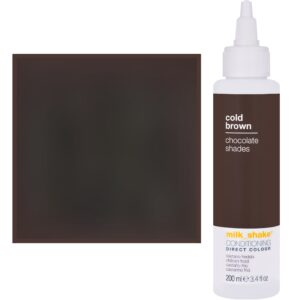 Milk Shake Direct Colour - Toner do koloryzacji włosów, 200ml COLD BROWN || Zimny Brąz