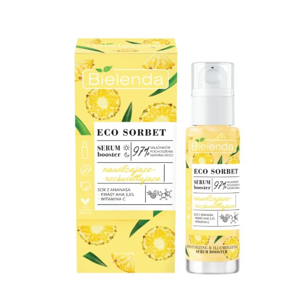 Bielenda Ananas - serum booster - nawilżająco-rozświetlające