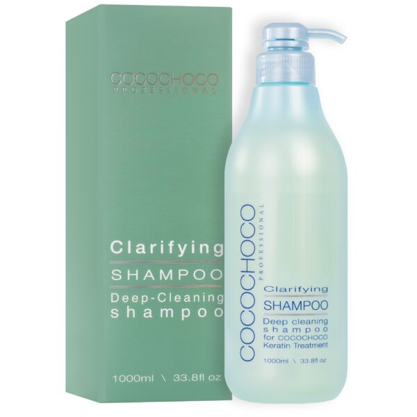 CocoChoco Clarifying Deep Cleaning - szampon oczyszczający przed keratynowym prostowaniem, 1000ml