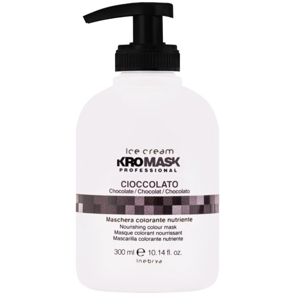 Inebrya Kromask - maska koloryzująca, różne kolory, 300ml Cioccolato | Czekolada