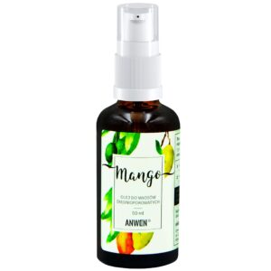 Anwen - wygładzający olej do włosów średnioporowatych mango, 50ml