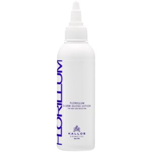 Kallos Florillum Silver Gloss Lotion - srebrna płukanka do włosów blond, rozjaśnianych i siwych, 100ml