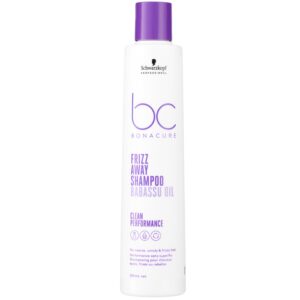 Schwarzkopf BC Frizz Away - szampon z wegańską keratyną do włosów puszących się i szorstkich, 250ml