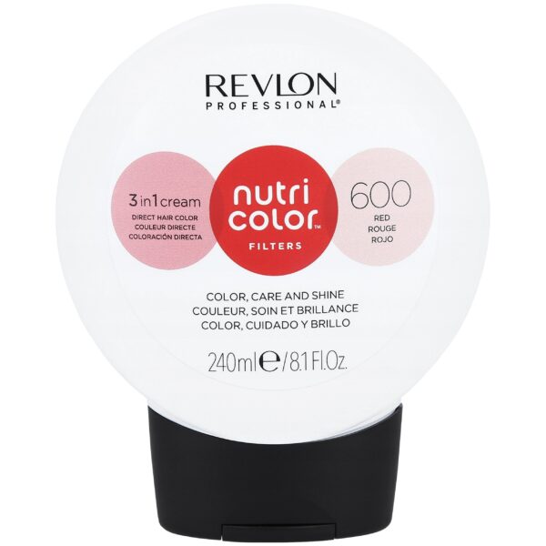 Revlon Nutri Color Mask - Maska koloryzująca do włosów, 240ml 600 Czerwony