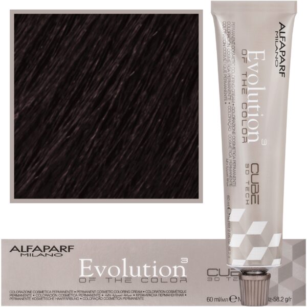 Alfaparf Evolution - farba do włosów 60ml cała paleta 6.1 | Ciemny popielaty blond