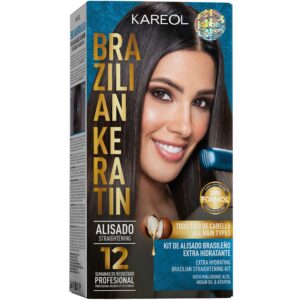 Kareol Brazilian Keratin Extra Hydra Kit - nawilżający zestaw do keratynowego prostowania