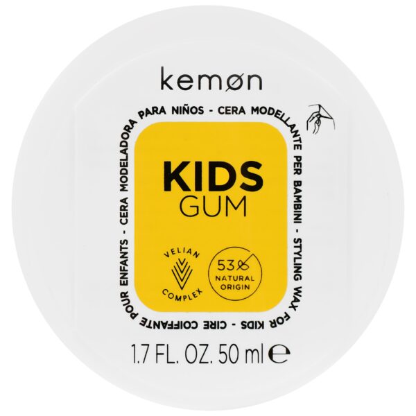 Kemon Kids Gum Styling Wax - wosk modelujący dla dzieci, 50ml