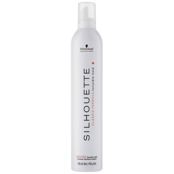 Schwarzkopf Silhouette Flexible Hold - elastyczna pianka do stylizacji włosów, 500ml