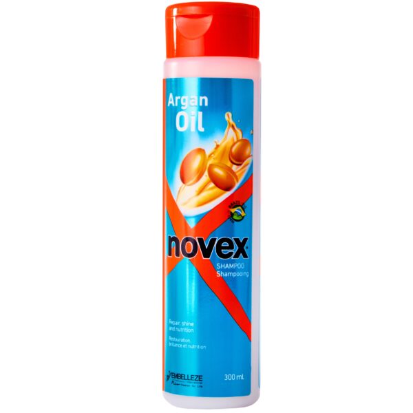 Novex Argan Oil Shampoo - odżywczy szampon do włosów zniszczonych 300ml