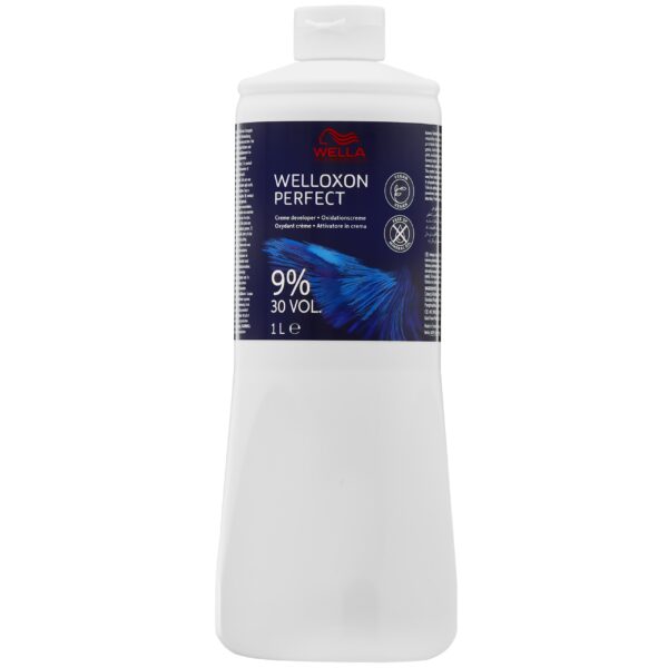 Wella Welloxon Perfect Me - profesjonalny oxydant w kremie do koloryzacji włosów, 1000ml 9%