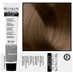 Be Hair Be Color 12 minute - farba do włosów bez amoniaku, 100ml 6,8 | Ciemny Blond Beżowy