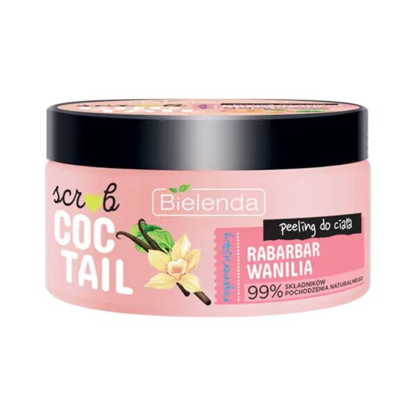 Bielenda Nawilżający peeling do ciała RABARBAR + WANILIA