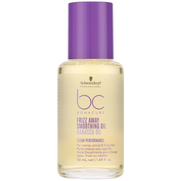 Schwarzkopf BC Frizz Away - olejek z wegańską keratyną do włosów niesfornych i szorstkich, 50ml