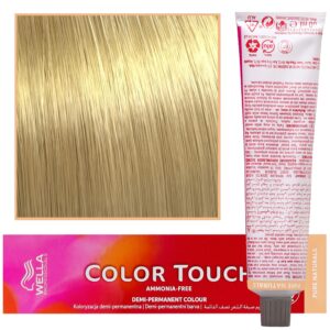 WELLA COLOR TOUCH profesjonalna farba do włosów 60 ml 10/03 Najjaśniejszy Blond Naturalny Złoty