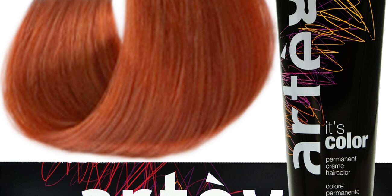 ARTEGO IT'S COLOR - farba w kremie 150ml, cała paleta kolorów 8.4 - 8K | Jasny Miedziany Blond