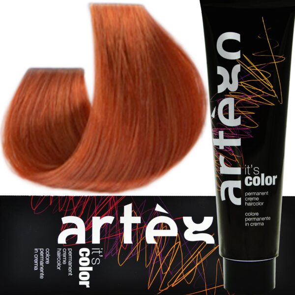 ARTEGO IT'S COLOR - farba w kremie 150ml, cała paleta kolorów 8.4 - 8K | Jasny Miedziany Blond