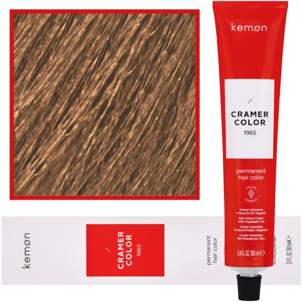 Kemon Cramer Color – kremowa farba do włosów z olejem kokosowym, 100ml 9,3 | Bardzo Jasny Złoty Blond