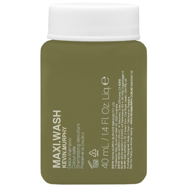 Kevin Murphy Maxi Wash Shampoo - szampon głęboko oczyszczający włosy, 40ml