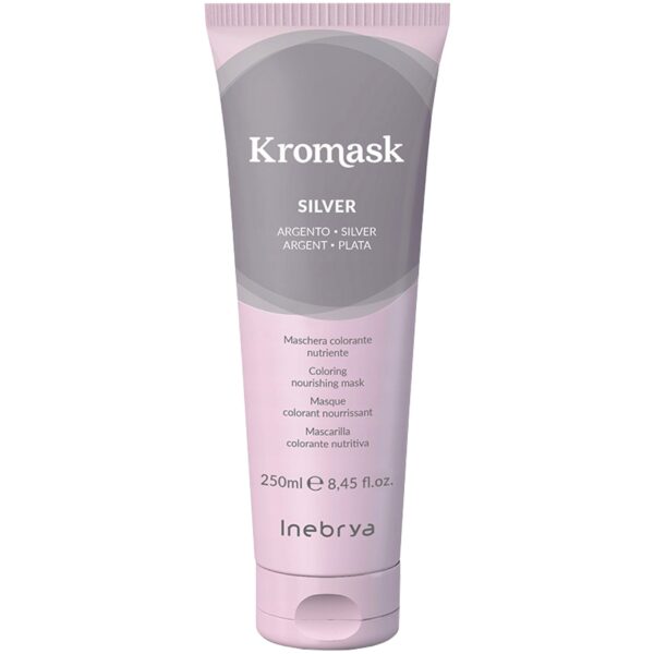 Inebrya Kromask - maska koloryzująca do włosów, różne kolory, 250ml Silver | Srebrny