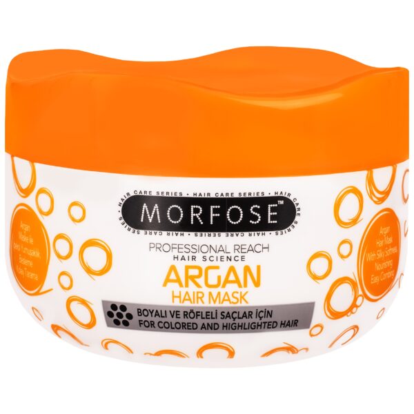 Morfose Argan Hair Mask – arganowa maska do włosów suchych i zniszczonych, 500ml