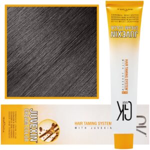 GK Hair Juvexin - farba do koloryzacji włosów z keratyną, 100ml 4.01 | Zimny intensywny brąz
