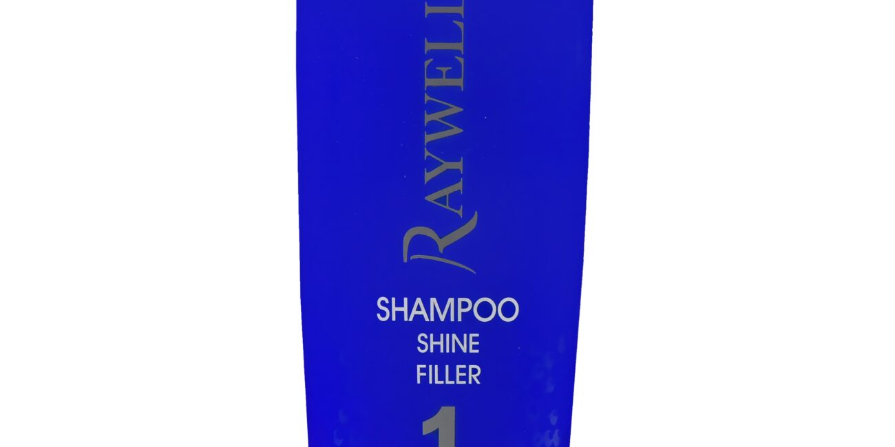 Raywell Shine Filler 1 Shampoo - wygładzający szampon do włosów z kwasem hialuronowym, 1000ml