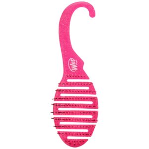 Wet Brush Shower Detangler - szczotka do włosów pod prysznic, różne kolory Glitter Pink | Różowy