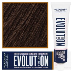 Alfaparf Evolution - wegańska farba do koloryzacji włosów, 60ml 6,32 | Ciemny Fioletowy Złoty Blond