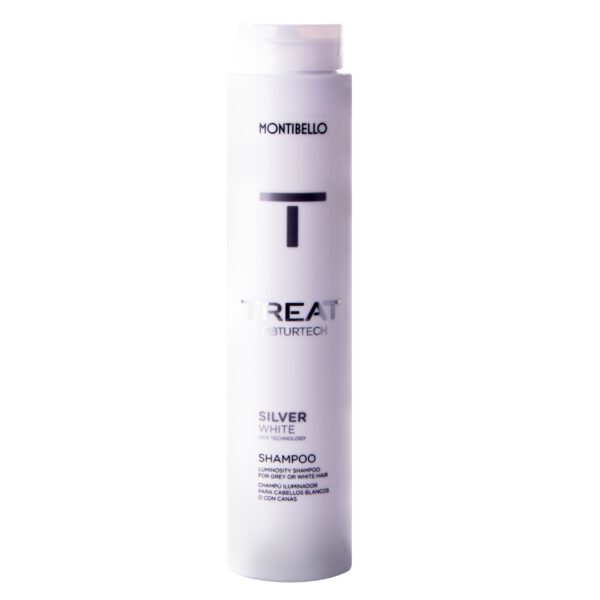 Montibello Silver White szampon niweluje żółte tony nadaje blask 300 ml