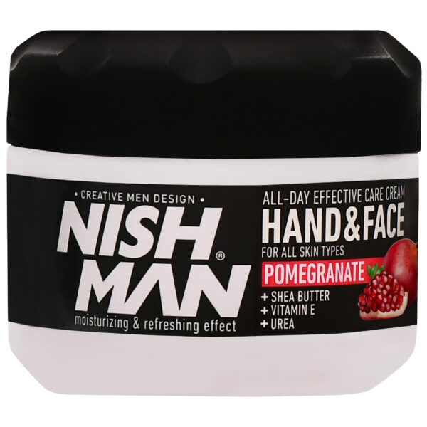 Nishman Hand&Face Pomegranate - krem do rąk i twarzy, 300ml