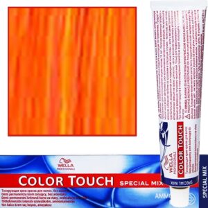 WELLA COLOR TOUCH profesjonalna farba do włosów 60 ml 0/34 Magiczny Koral - Złoto Miedziany