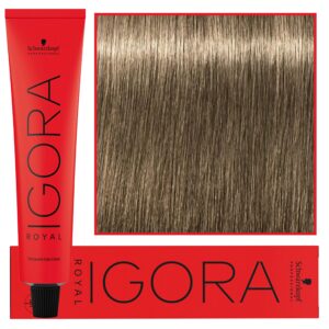 Schwarzkopf Professional Igora Royal - trwała farba do włosów o innowacyjnej formule, 60ml 8-46 | Jasny Blond Beżowo Czekoladowy