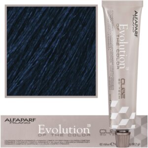 Alfaparf Evolution - farba do włosów 60ml cała paleta 1.11 | Czarno-niebieski