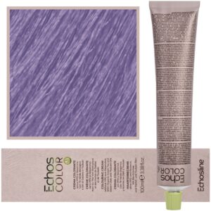 Echosline Echos Color Colouring Cream - wegańska farba do włosów, 100ml WISTERIA | Bardzo Jasna Glicynia