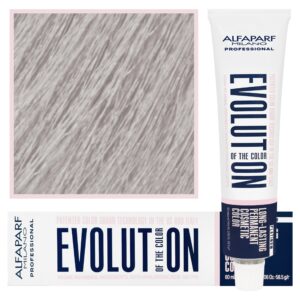 Alfaparf Evolution - wegańska farba do koloryzacji włosów, 60ml 11,11 | Super Rozjaśniający Intensywny Popielaty Blond