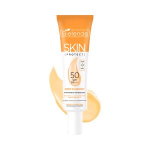 Bielenda Krem ochronny SPF 50 rozświetlająco - energetyzujący, PA++++, UVA + UVB + HEV