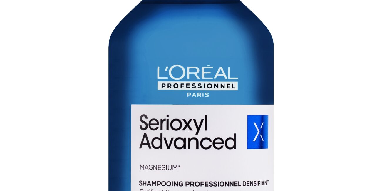 Loreal Serioxyl Advanced - szampon w żelu zagęszczający włosy, 300ml