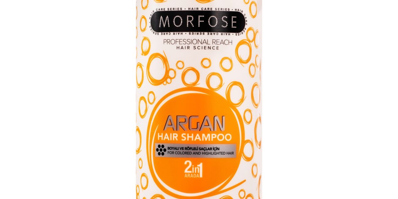 Morfose Argan Hair Shampoo - do włosów suchych i zniszczonych z olejkiem arganowym, 1000ml