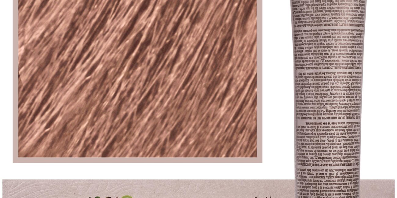 Echosline Echos Color Colouring Cream - wegańska farba do włosów, 100ml 10,402 | Zimna Miedź Platynowy Blond