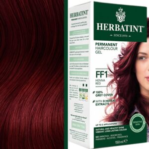 Herbatint trwała farba do włosów z ekstraktami ziołowymi 150ml FF1 Czerwień Henny
