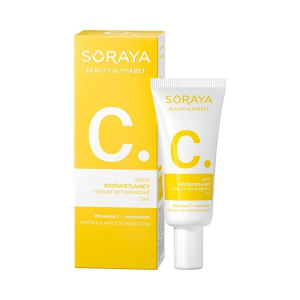 Soraya Krem rozświetlający + serum witaminowe 2 w 1