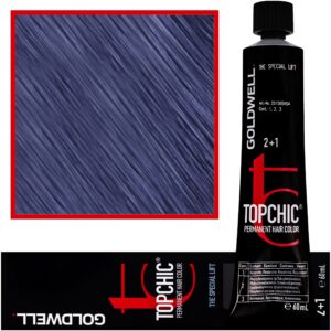 Goldwell Topchic - profesjonalna farba do włosów, 60ml Ash Ash Popielaty