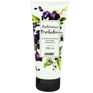 Anwen Proteinowa Orchidea - odżywka do włosów wysokoporowatych, 200ml